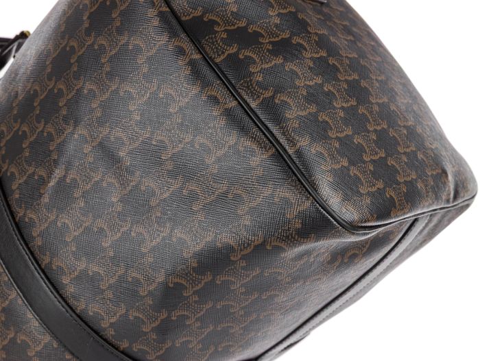 Celine Large in Triomphe Canvas Travel Bag - Image 3