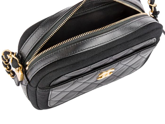 Chanel Black Camera Small Bag - Image 4