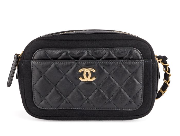 Chanel Black Camera Small Bag