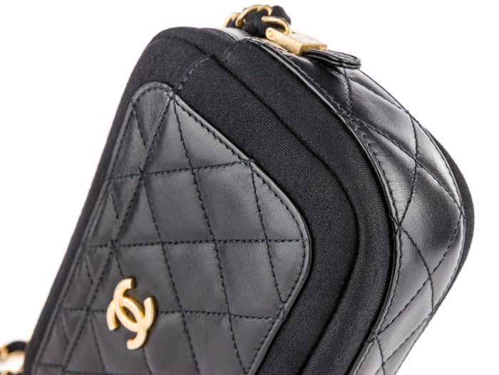 Chanel Black Camera Small Bag - Image 3