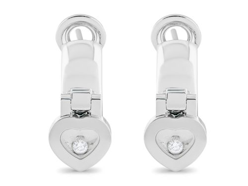 Chopard Diamond Heart Earrings (1)
