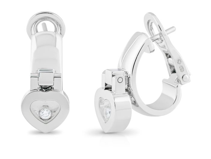 Chopard Diamond Heart Earrings - Image 2