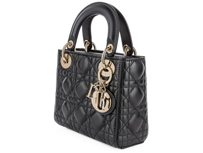 Christian Dior Mini Lady Dior Back Leather Bag - Image 2