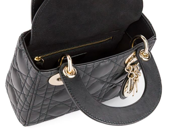 Christian Dior Mini Lady Dior Back Leather Bag - Image 5