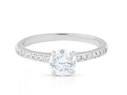 De Beers Diamond Forever Mount Ring