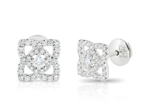 De Beers Enchanted Lotus LM Stud Earrings (2)