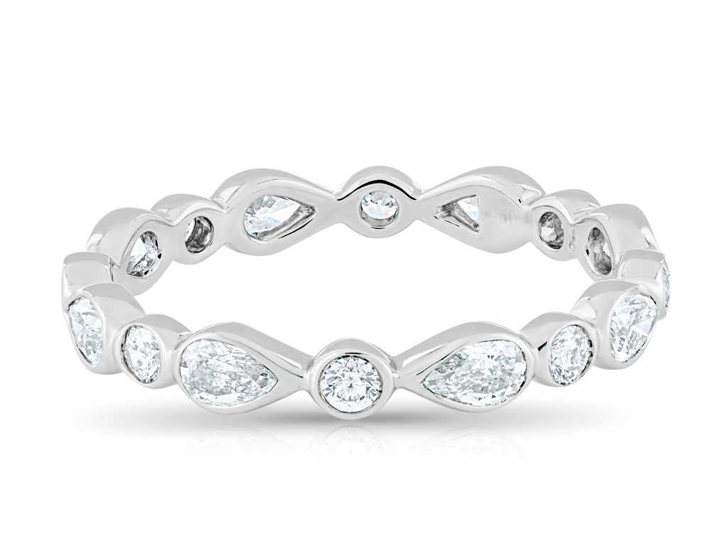 Debeers 0.76ct Diamond Petal Band (5)