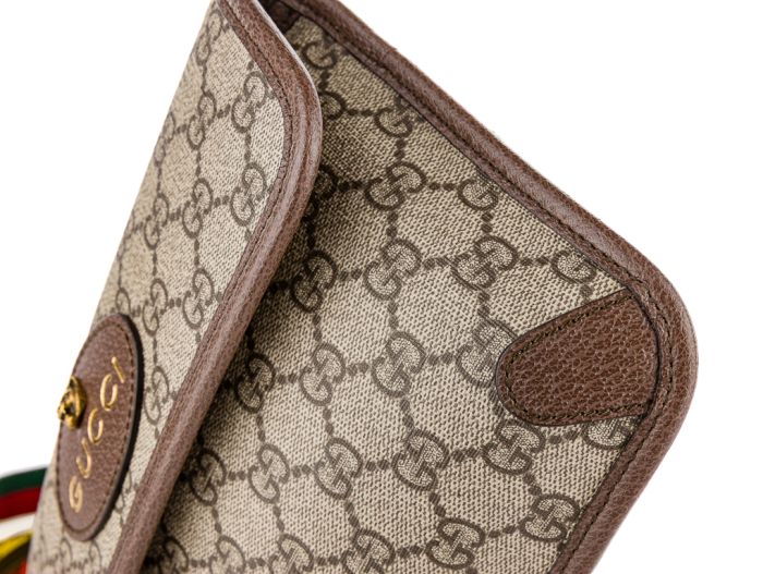 Gucci Brown Ophidia GG Supreme Canvas Belt Bag - Image 5
