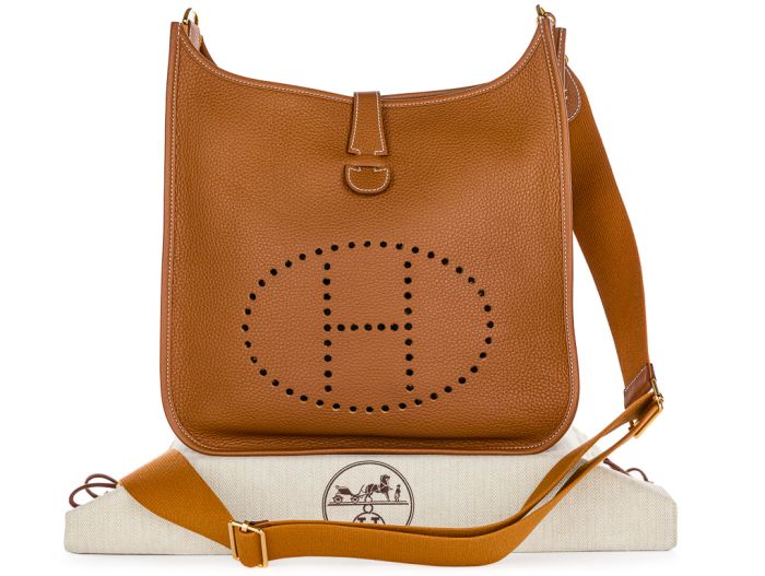Hermes Brown Evelyne III 29 Bag - Image 6