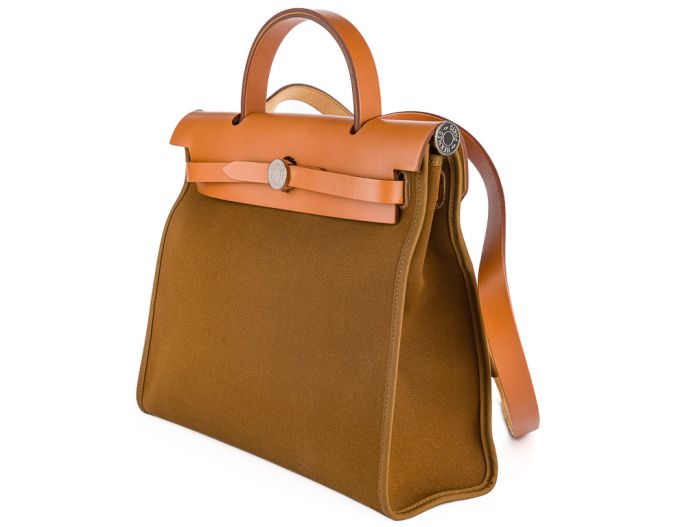 Hermès Brown Herbag 31 Bag - Image 2