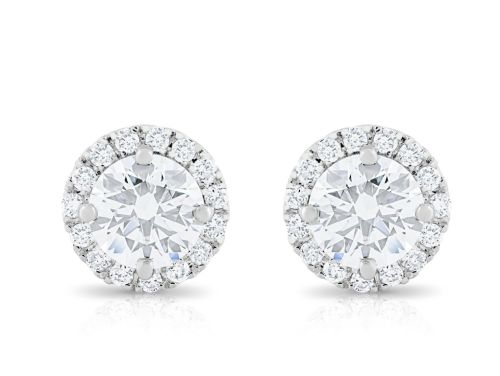 Laboratory Grown Diamond Stud Earrings