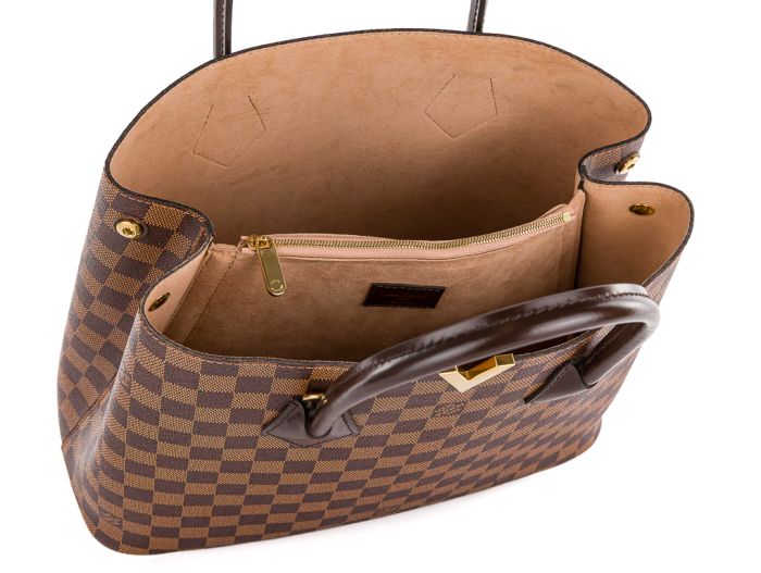Louis Vuitton Brown Ebene Damier Kensington Bag - Image 2