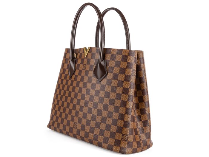 Louis Vuitton Brown Ebene Damier Kensington Bag - Image 4