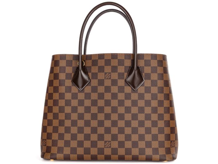 Louis Vuitton Brown Ebene Damier Kensington Bag - Image 5