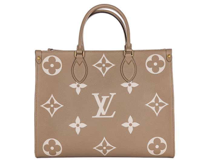 Louis Vuitton Dove Grey OnTheGo MM Bag