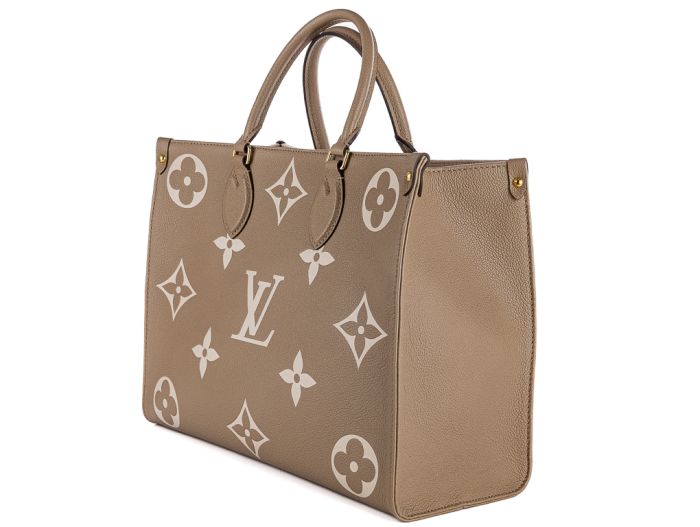 Louis Vuitton Dove Grey OnTheGo MM Bag - Image 2
