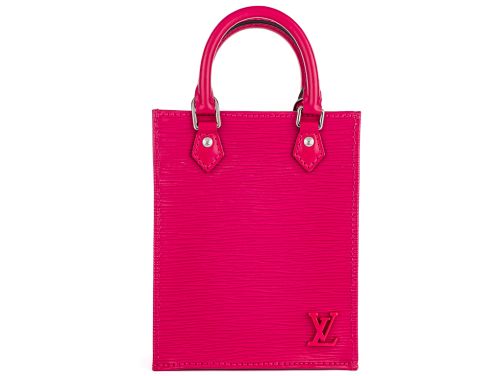 Louis Vuitton Pink Epi Leather Petite Sac Plat Bag