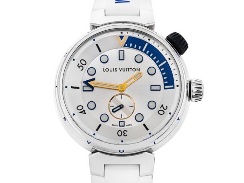 Louis Vuitton Tambour Street Diver 39.5mm Quartz Watch