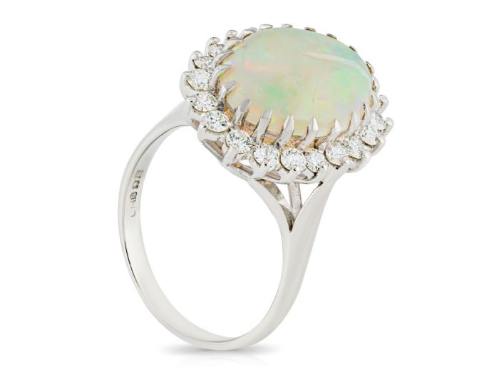 Opal & Diamond Ring - Image 2