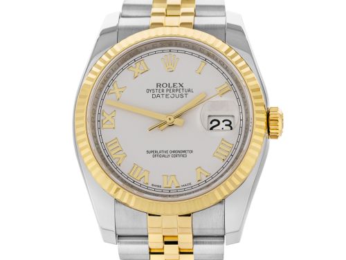 Rolex Datejust 36mm Two Tone Watch