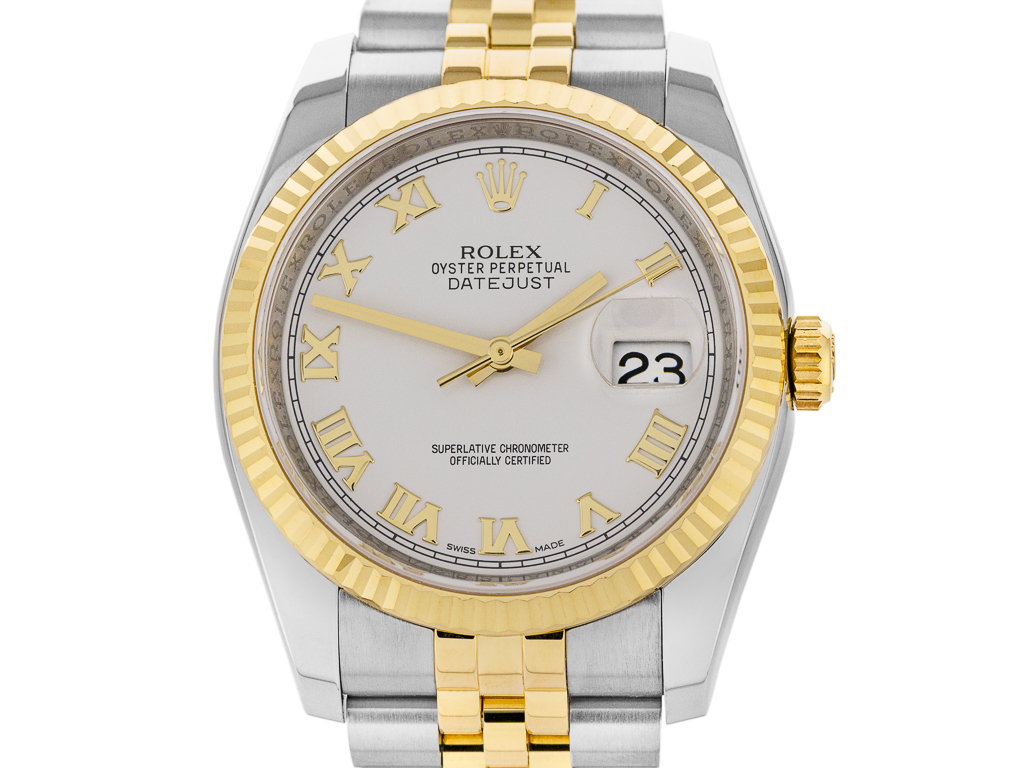 Rolex Datejust 36mm Two Tone Watch