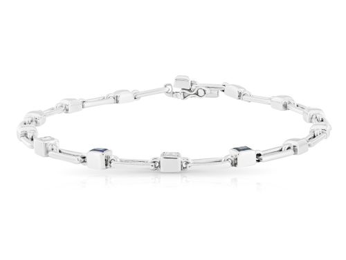 Sapphire & Diamond Bracelet (1)