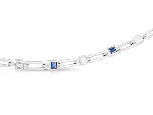 Sapphire & Diamond Bracelet (2)