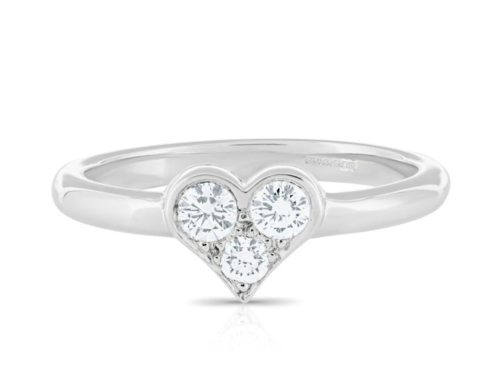 Tiffany & Co Sentimental Diamond Heart Ring (1)
