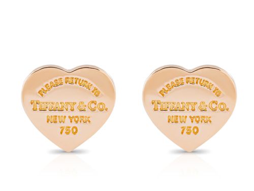 Tiffany Heart Tag Stud Earrings (1)