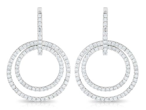 1.78ct Diamond Circular Earrings (1)