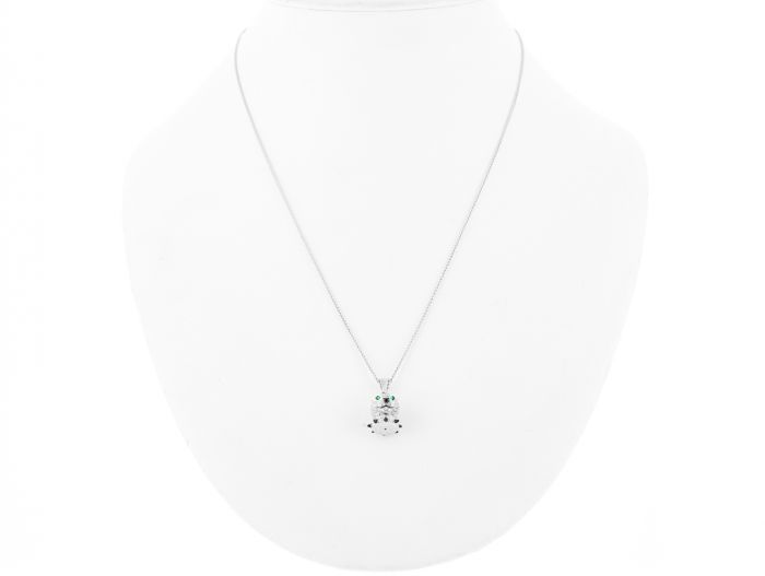 Panther Diamond Onyx Necklace - Image 3