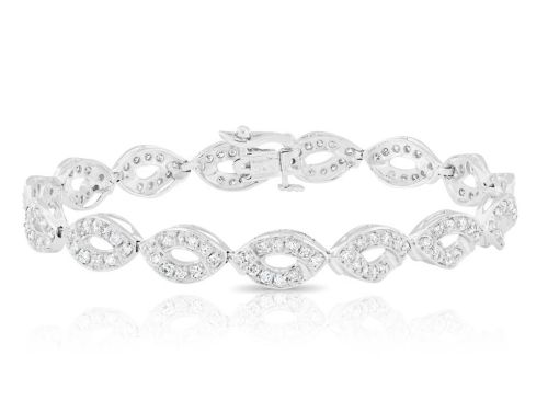 2.00ct Modern Diamond Panel Bracelet (1)