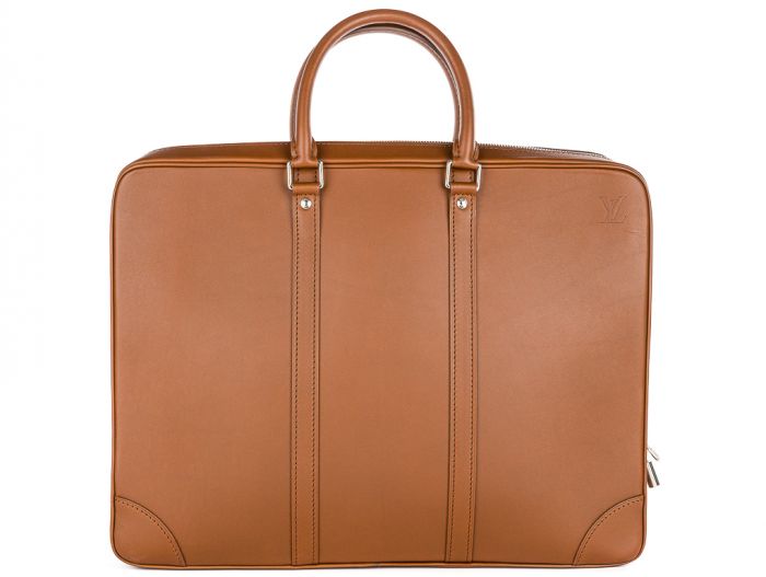 Louis Vuitton Porte-Documents Voyage PM Leather Briefcase Bag