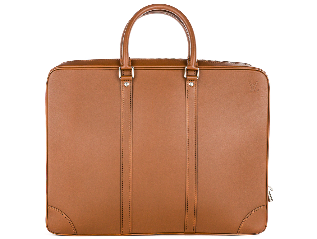 Louis Vuitton Porte-Documents Voyage PM Leather Briefcase Bag