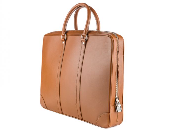 Louis Vuitton Porte-Documents Voyage PM Leather Briefcase Bag - Image 2