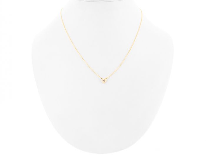 Tiffany & Co Elsa Peretti Diamonds by the Yard Heart Necklace