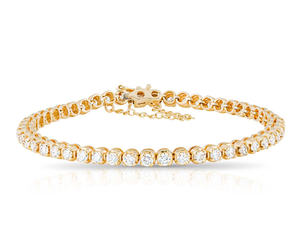 4.12ct Diamond Tennis Bracelet