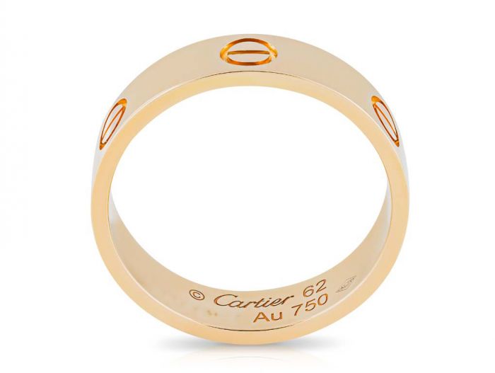 Cartier Love Ring 62, Classic Model in 18ct Yellow Gold - Image 3