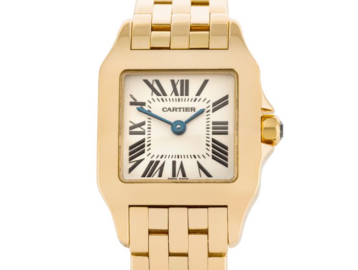 Cartier Santos Demoiselle 20mm Gold Watch