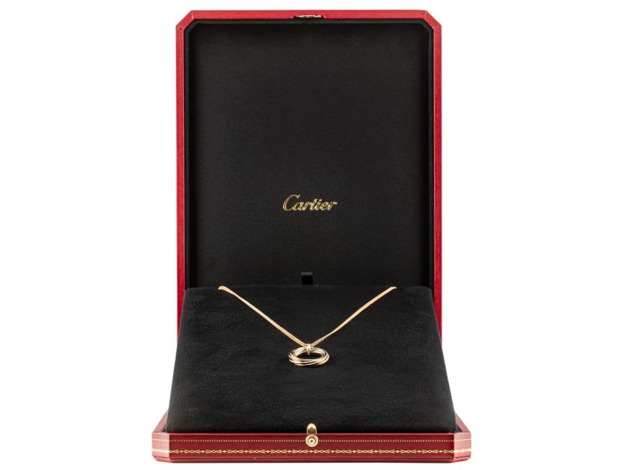 Cartier Trinity Seven Row Diamond Pendant Necklace - Image 4