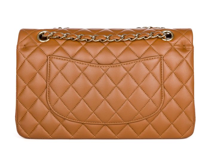 Chanel Brown Classic Medium Double Flap Bag - Image 5