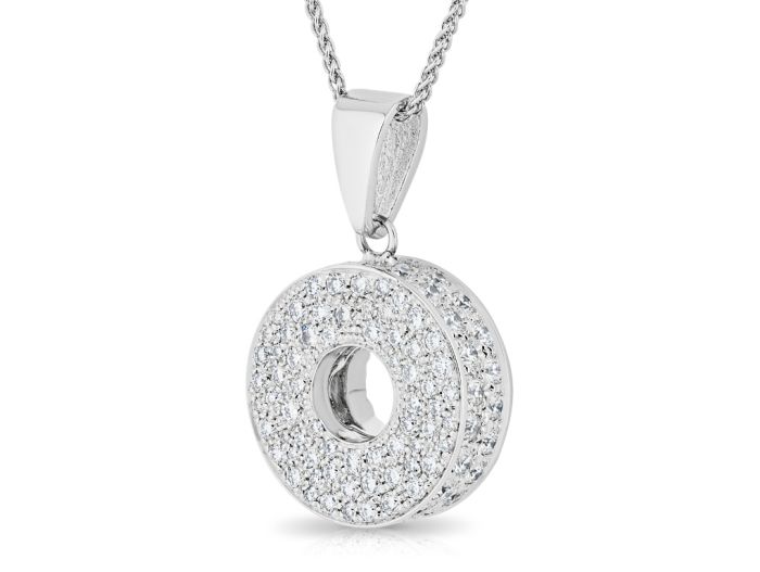 Circular Diamond Necklace - Image 2