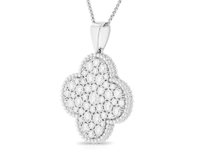 Diamond Clover Pendant - Image 2