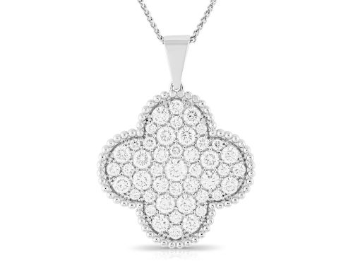 Diamond Clover Pendant