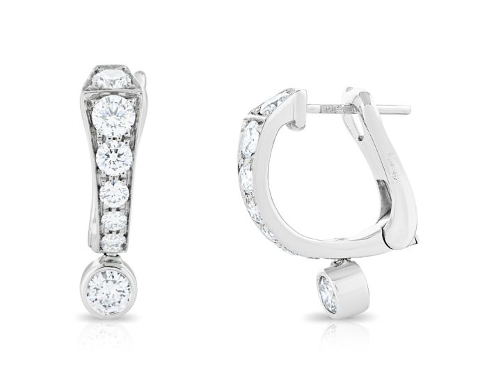 Diamond Drop Earrings - Image 2