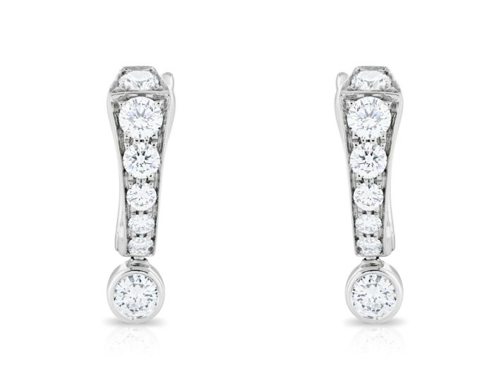 Diamond Drop Earrings
