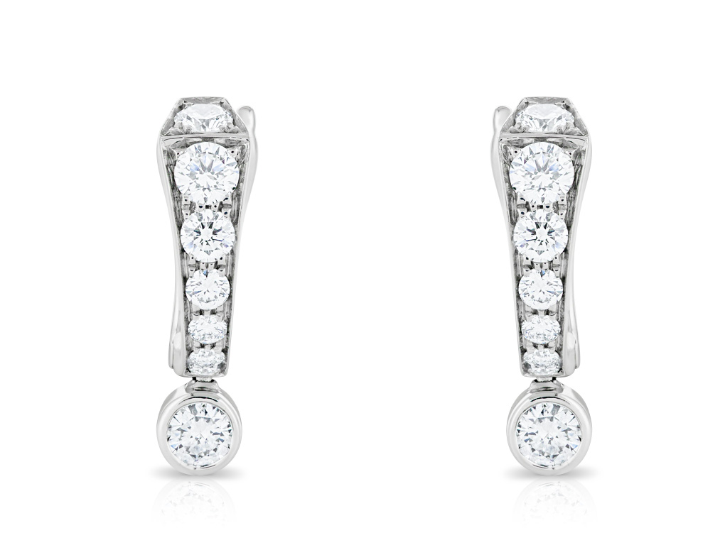 Diamond Drop Earrings