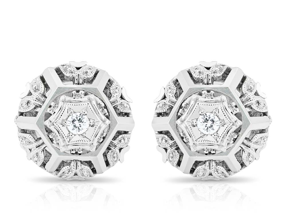 Diamond Stud Earrings (1)
