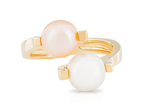 Double Pearl Ring