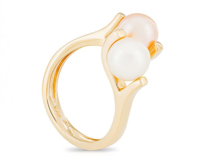 Double Pearl Ring - Image 2